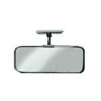 Classic Chrome Rectangular Interior Rear View Mirror 